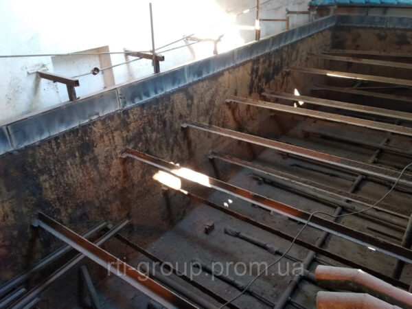 Нанесение химически стойкого покрытия на стены очистных сооружений Resimac - в Украине - РТІ Україна
